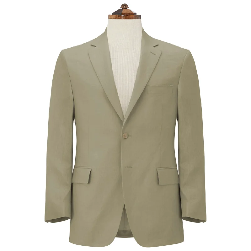 William Taupe Linen Jacket