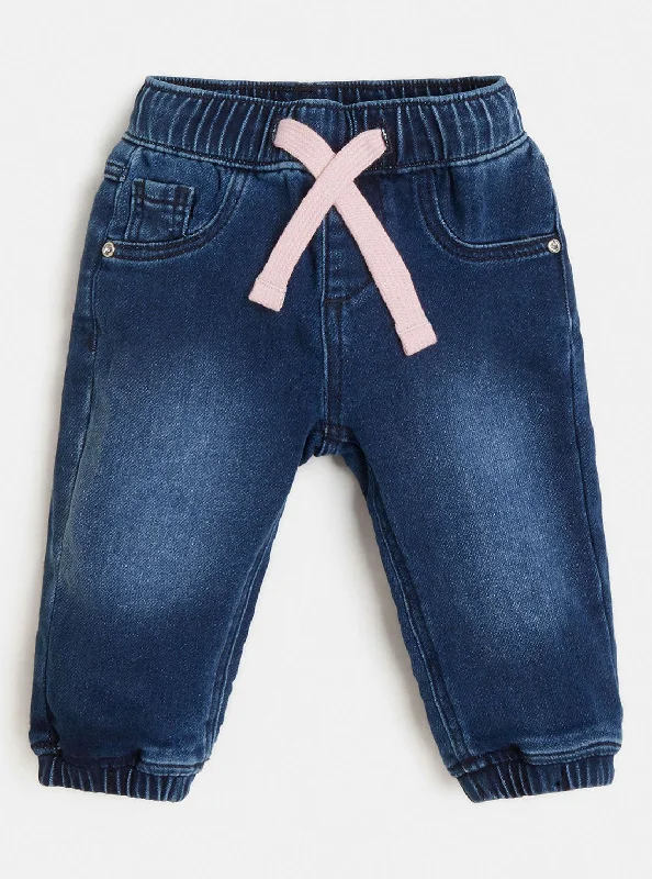 Denim Pull On Pants (0-24m)