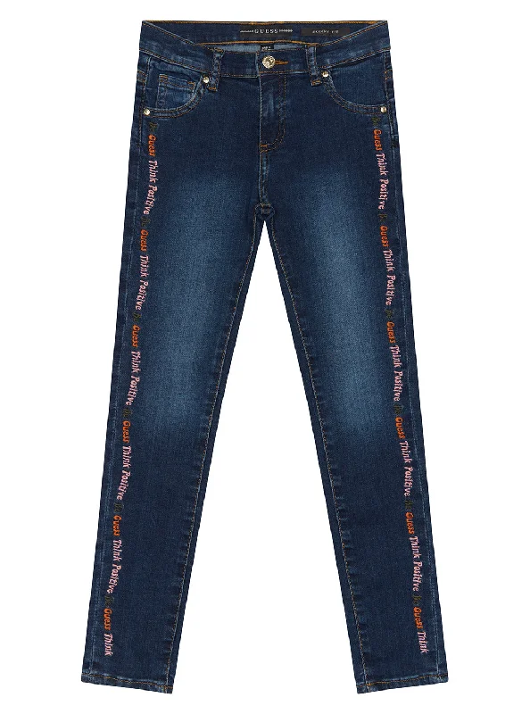 Blue Think Positive Emby Denim Skinny Jeans (2-7)