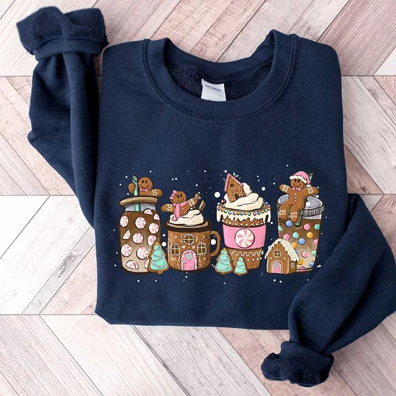 Gingerbread Christmas Coffee Sweatshirt