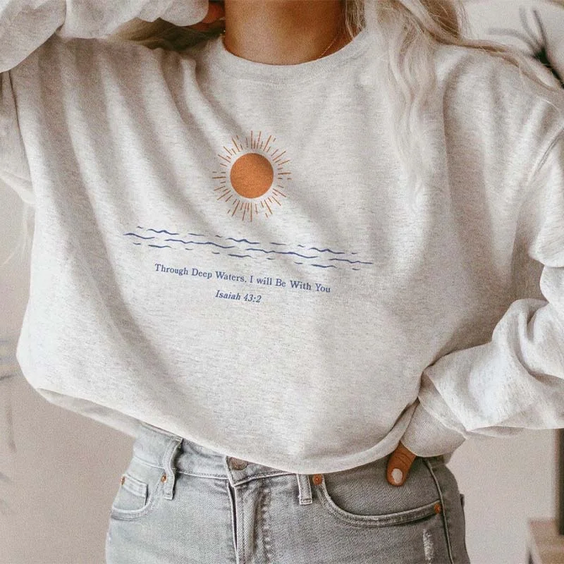 Sunshine God Ocean Inspired Sweatshirt