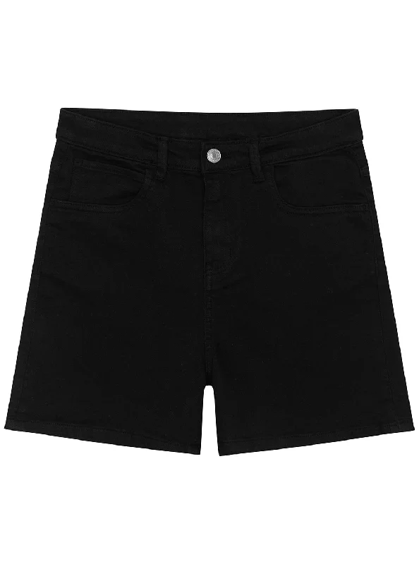 Black Bull Denim Shorts (7-16)