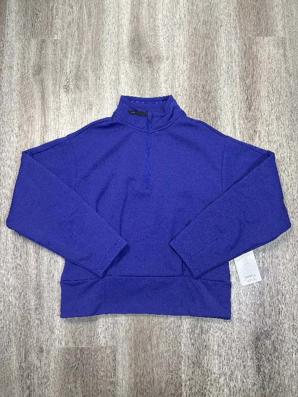 Sweatshirt Crewneck By Athleta In Purple, Size: M