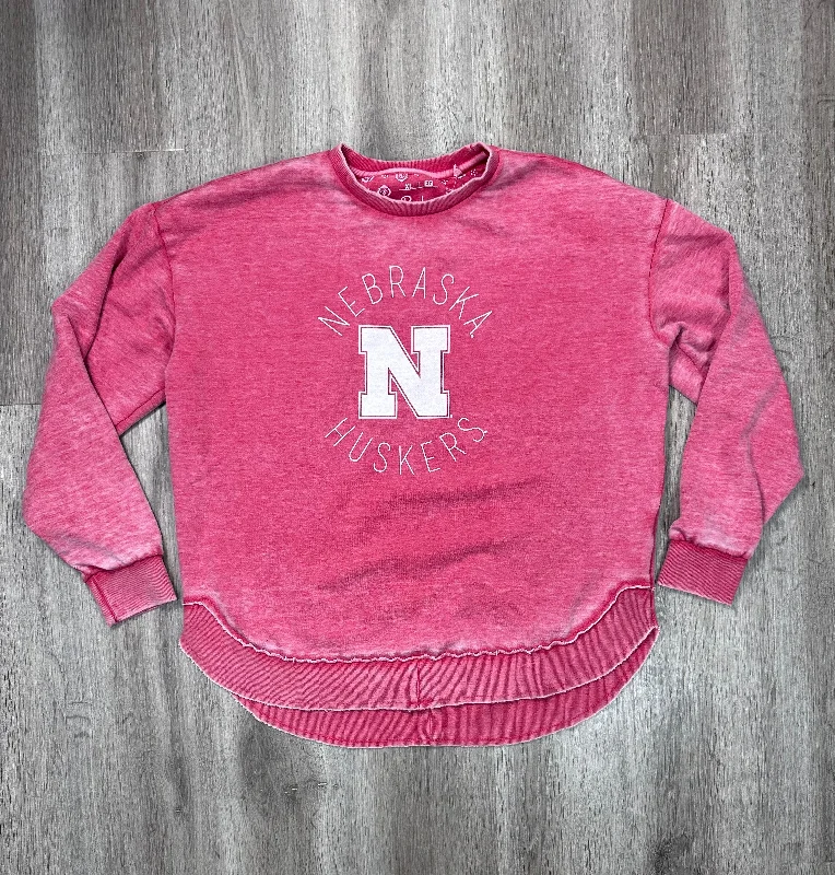 Sweatshirt Crewneck By Pressbox In Red, Size: Xl