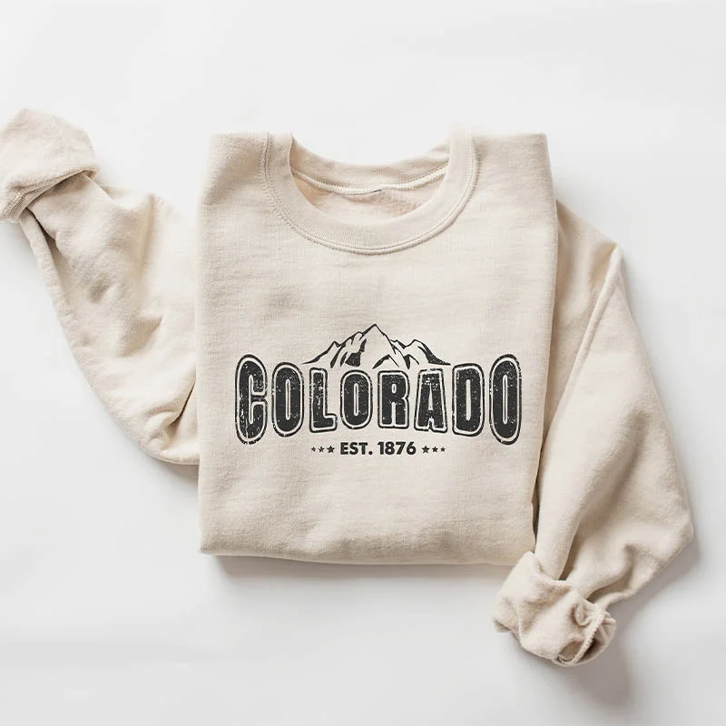 Vintage Colorado Nature Lover Sweatshirt