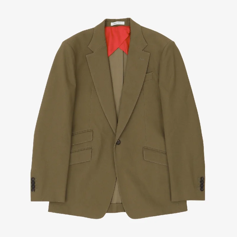 Cotton Drill Signature Blazer