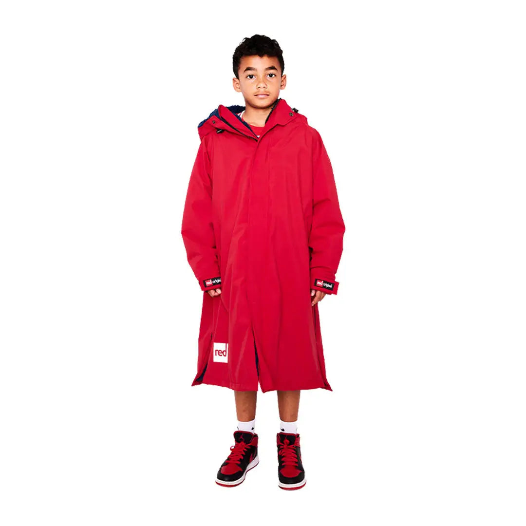 Red Kids Dry Pro Robe