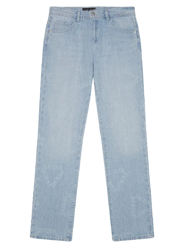 Blue Denim Oversize Jeans (7-16)