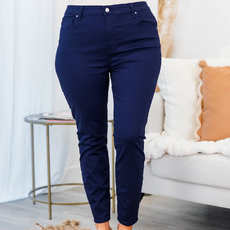 I'm That Girl Jeans, Light Navy