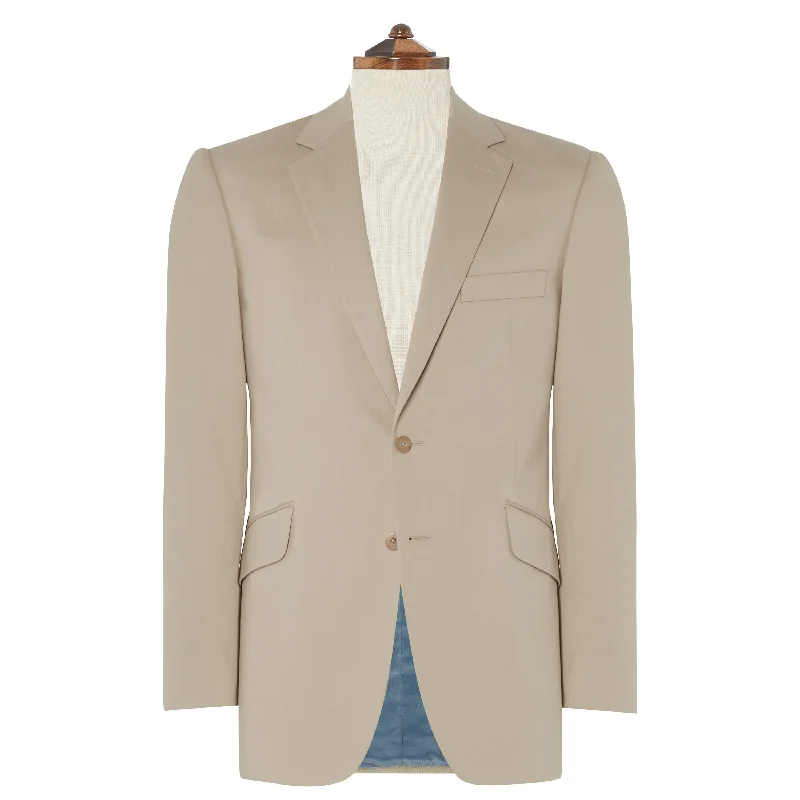 William Beige Cotton Jacket