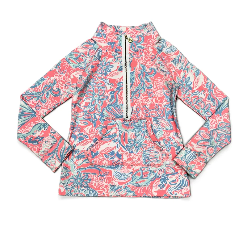 Sweatshirt Designer By Lilly Pulitzer In Blue & Pink, Size: Xxs