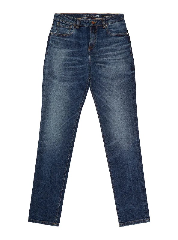 Eco Dark Blue Westland Wash Slim Denim Jeans (7-16)