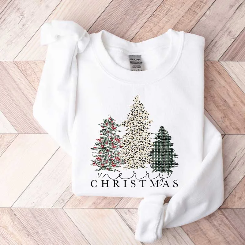 Merry Christmas Tree Sweatshirt