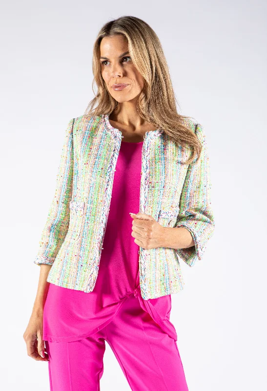 Colourful Tweed Jacket