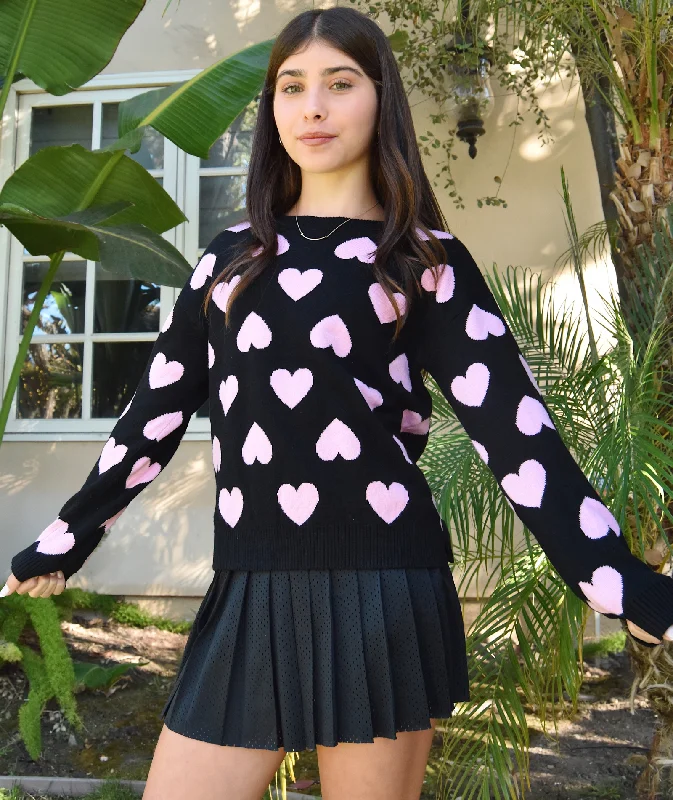 Beach Riot Girls Callie Sweater Hearts