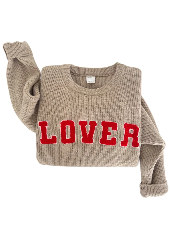 Women's Knit Sweater, Lover Cocoa