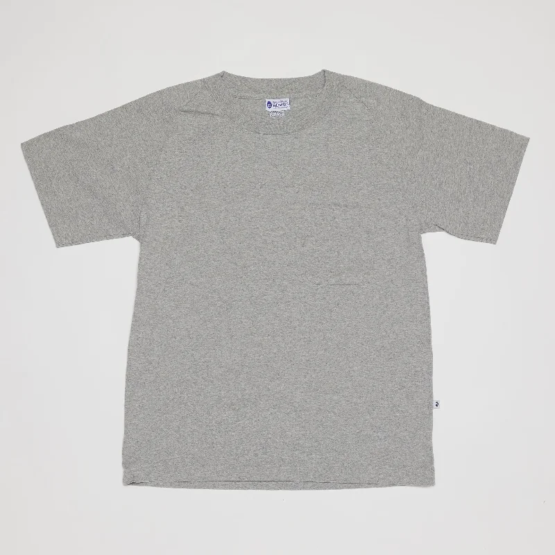 Pocket T-Shirt V (Heather Gray)