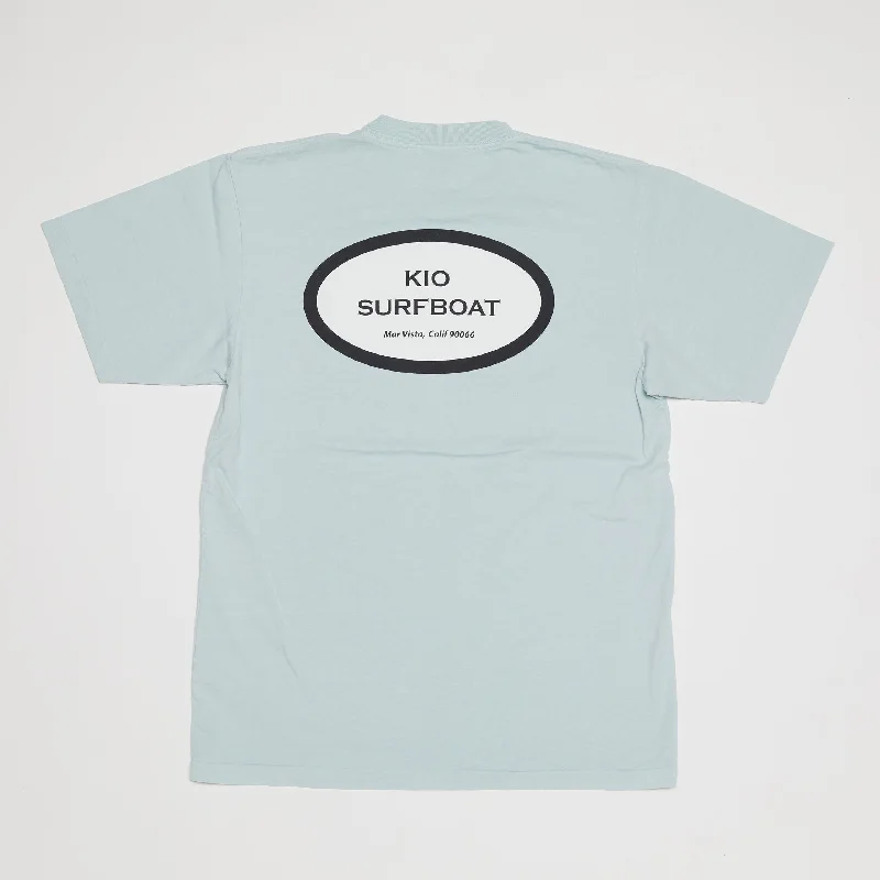 Kio Surfboat T-Shirt (Dusty Blue)