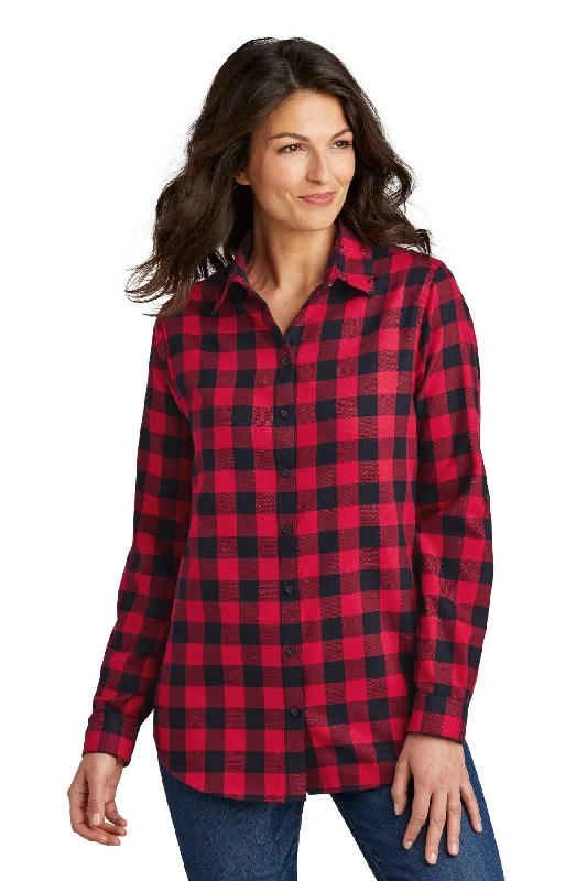 Red/ Black Buffalo Check