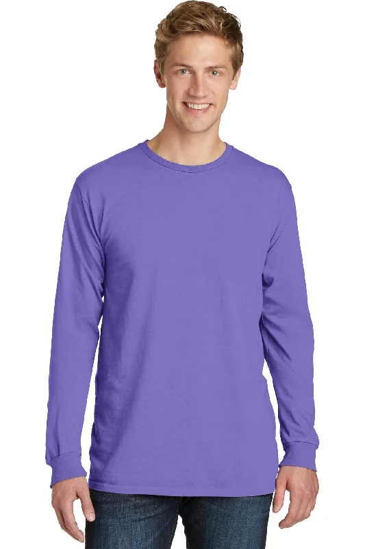 Port & Company Beach Wash Garment-Dyed Long Sleeve Tee PC099LS