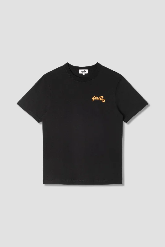 Stan OG Tee (Black / Orange Print)