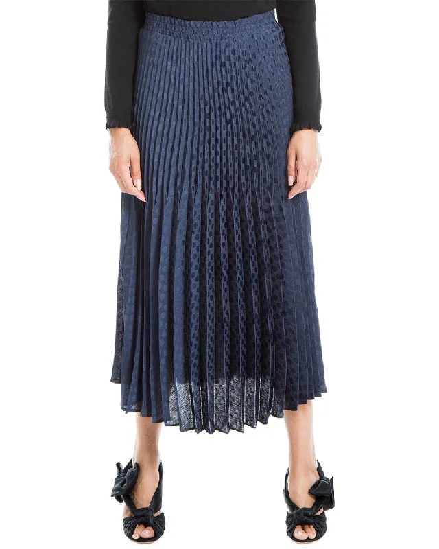 Max Studio Pleated Skirt