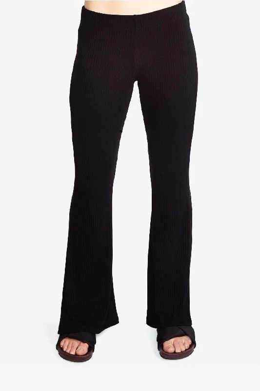 Bono-Mid Flare Pant In Black