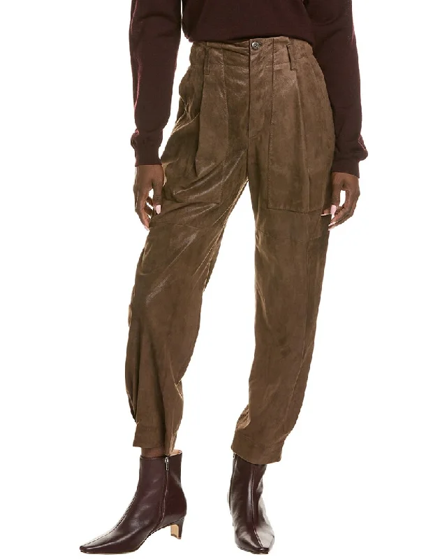 Brunello Cucinelli Leather Pant