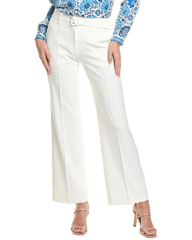 Elie Tahari Covered Buckle Pant