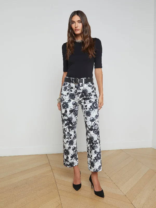 June Cropped Stovepipe Pant