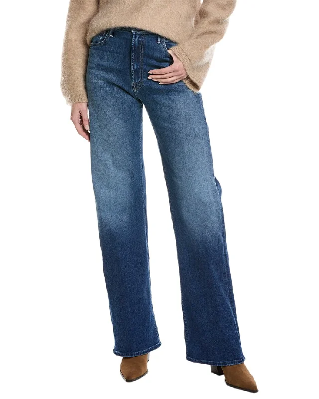 MOTHER The Lasso Heel Hike, Hike, Baby Wide Leg Jean