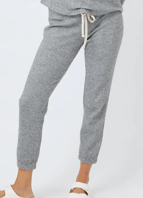 Thermal Sweatpants In Dark Heather